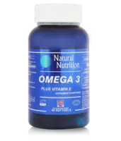 Omega 3 Natural Nutrition 60 Cápsulas