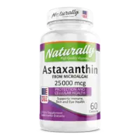 Astaxanthin 25 mg 60 Cápsulas