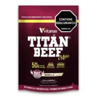 Titan Beef Mass 5 libras – Vainilla Caramelo