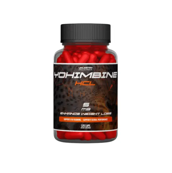 Yohimibina 5 Mg 120 capsulas Unlimited Pharma