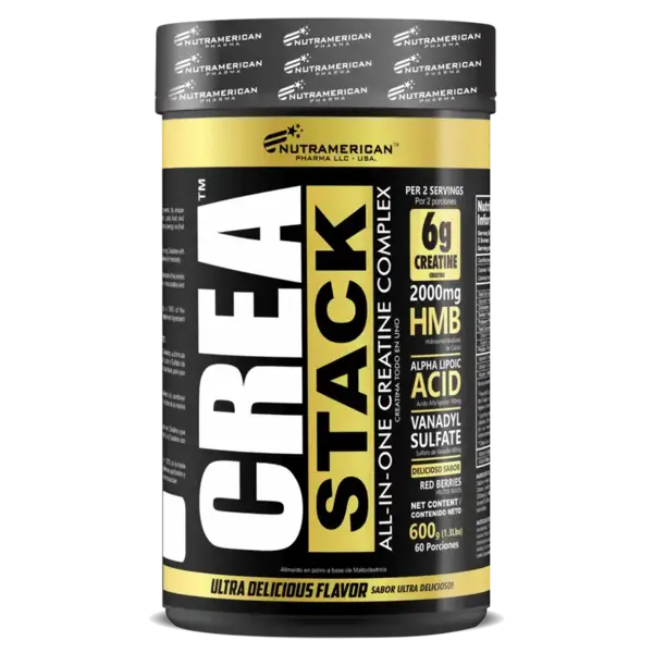 Creastack Monohidratada Nutramerican 60 Porciones