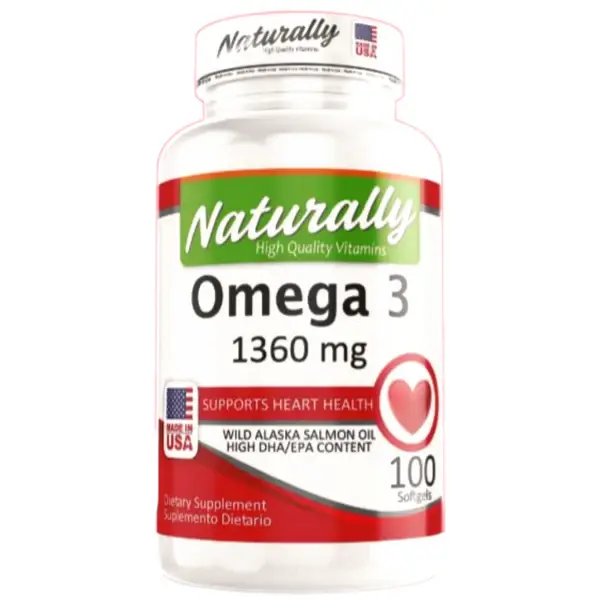 Omega 3 Naturally 100 Capsulas