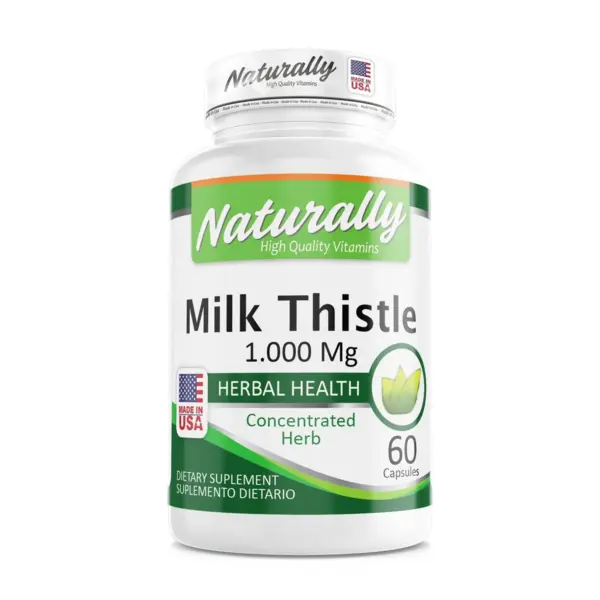 Milk thistle (Silimarina) 1000Mg 60 cápsulas