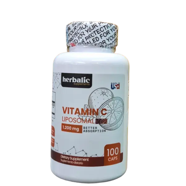Vitamina C Liposomal Herbalic 100 Caps